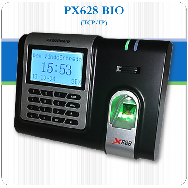 Relógio Ponto Biométrico - PX628 - TCP/IP