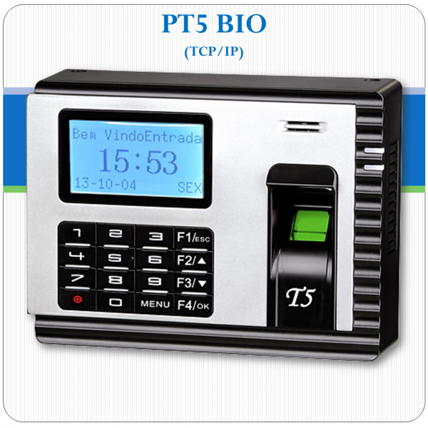 Relógio Ponto Biométrico - PT5 BIO TCP/IP