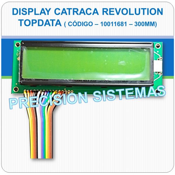 Display Big Number da Catraca Revolution Topdata