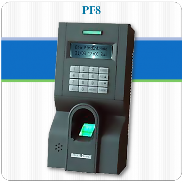 Controle de Acesso Biométrico + RFID PF8 