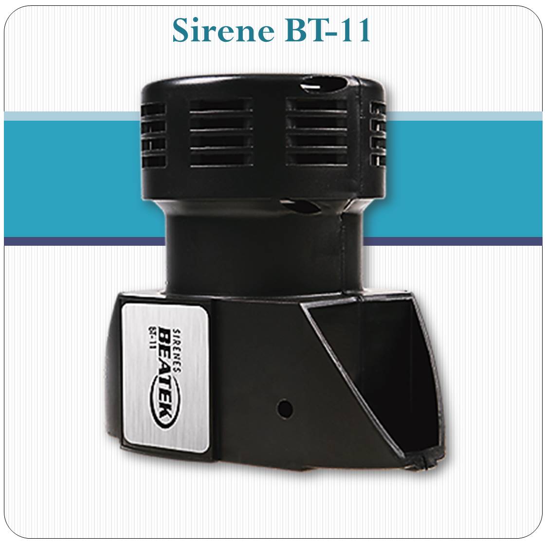 Sirene Eletromecânica BT-11 - 1500 metros
