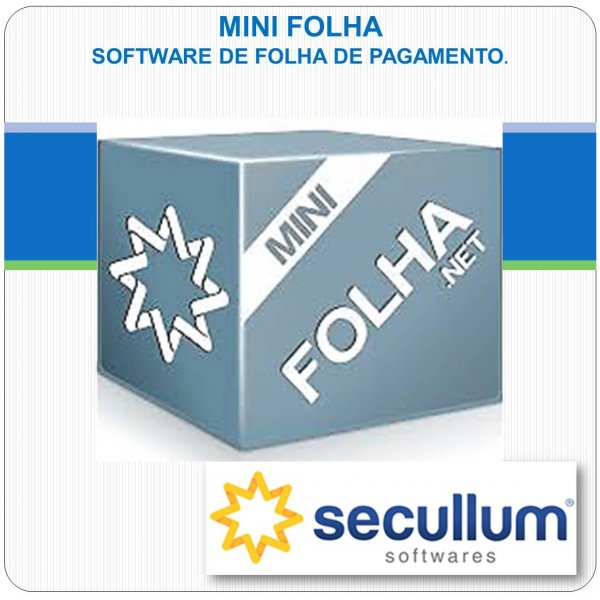 Secullum Mini Folha.Net - Software de folha de pag