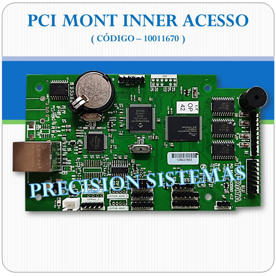 Placa PCI Inner Acesso - Topdata