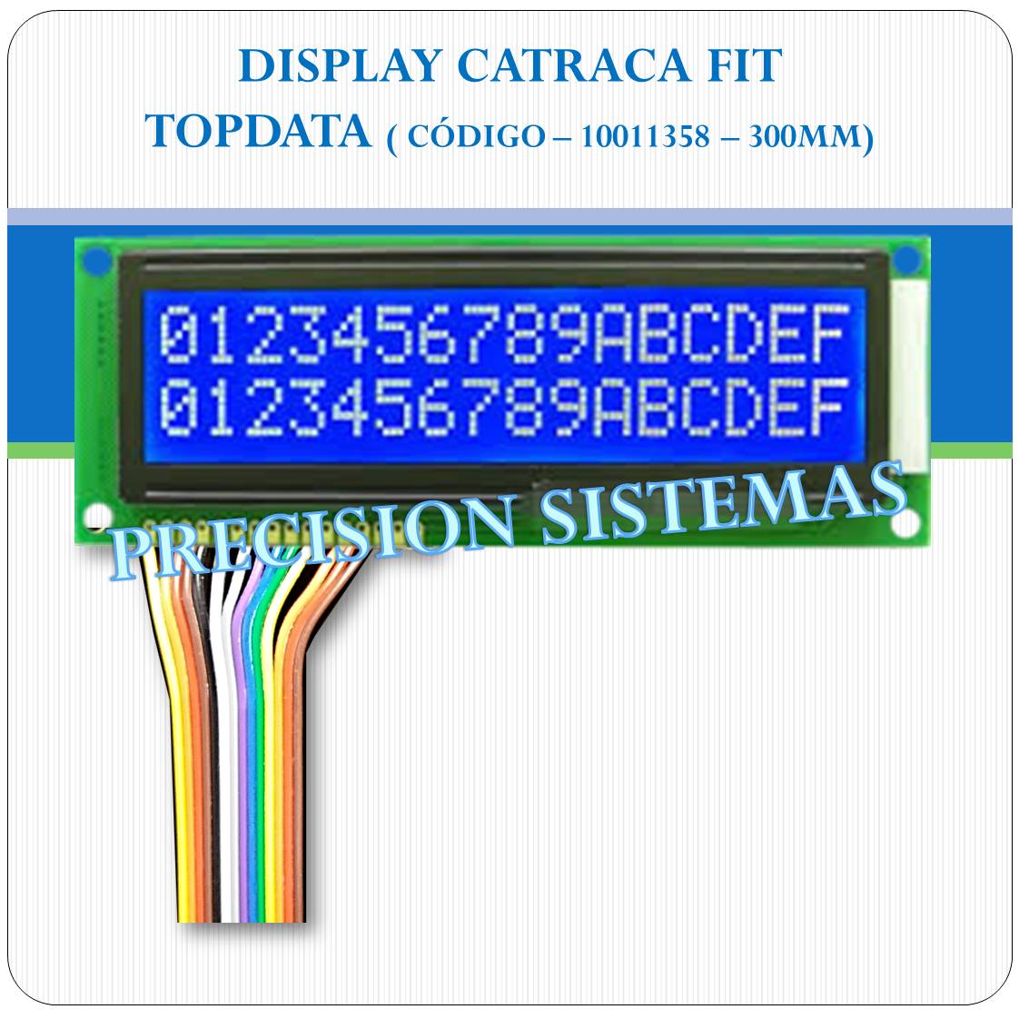 Display Catraca Fit 3 - Topdata