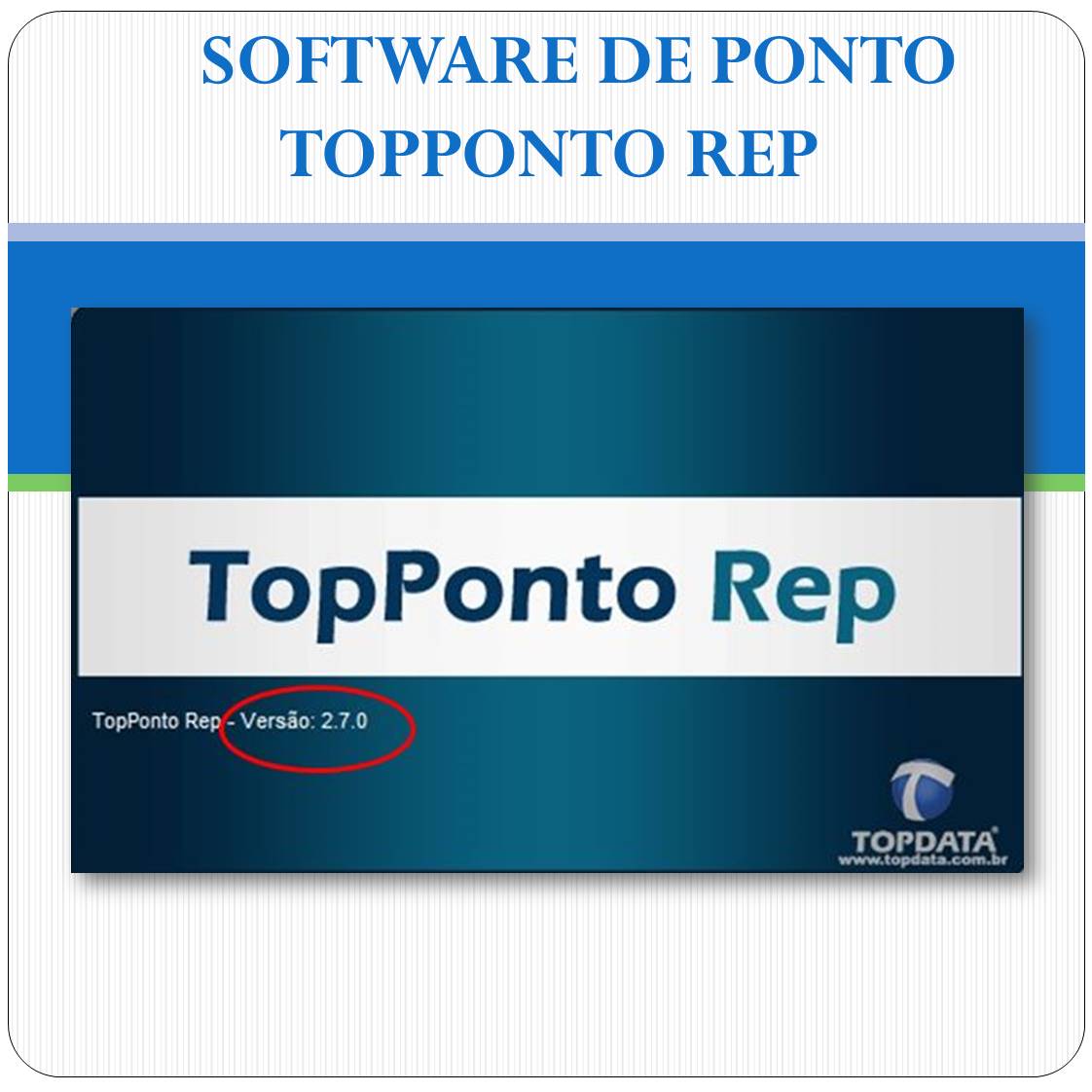 Software de Tratamento de Ponto - TopPonto REP