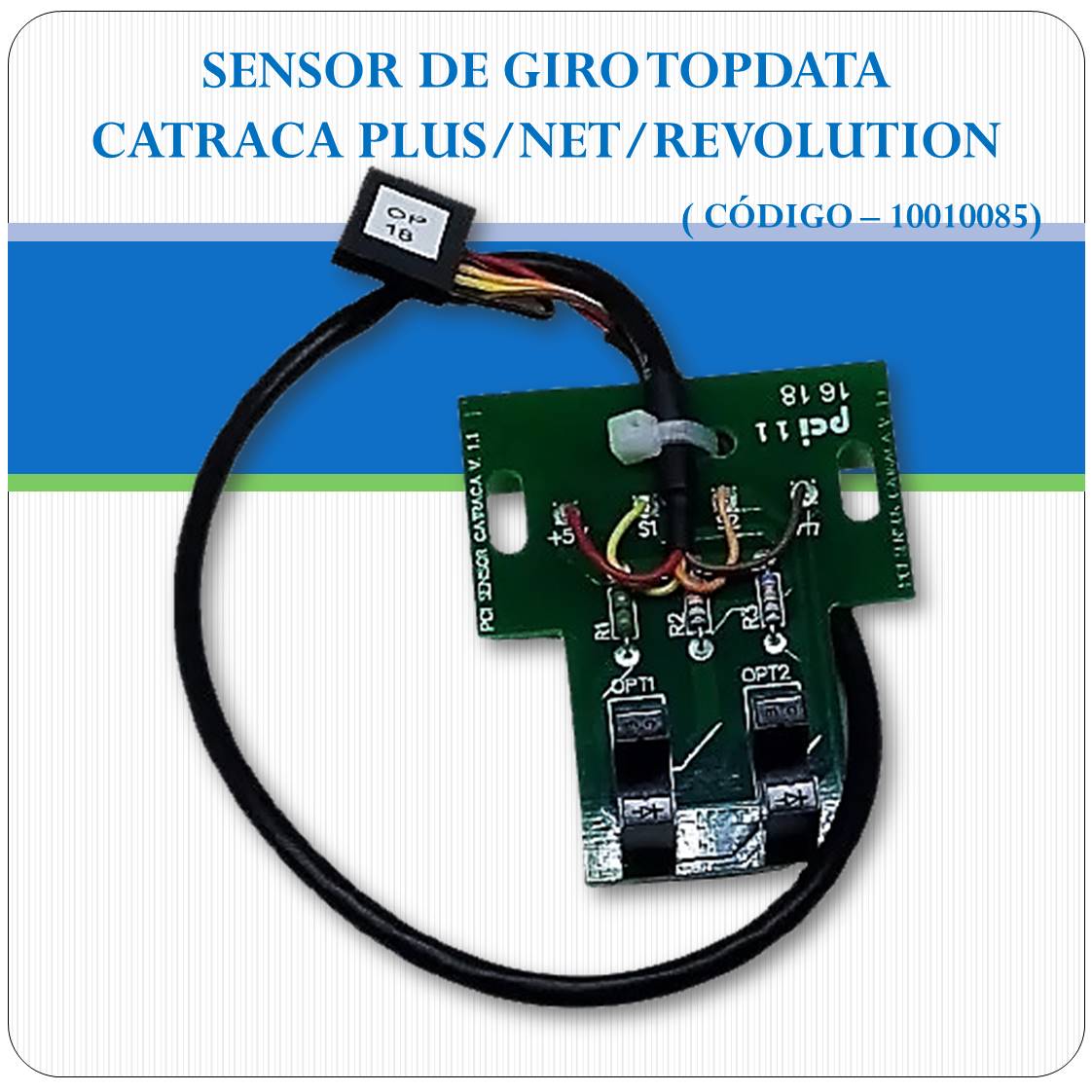 Sensor Catraca Plus/Net/Revolution Topdata (antigas)