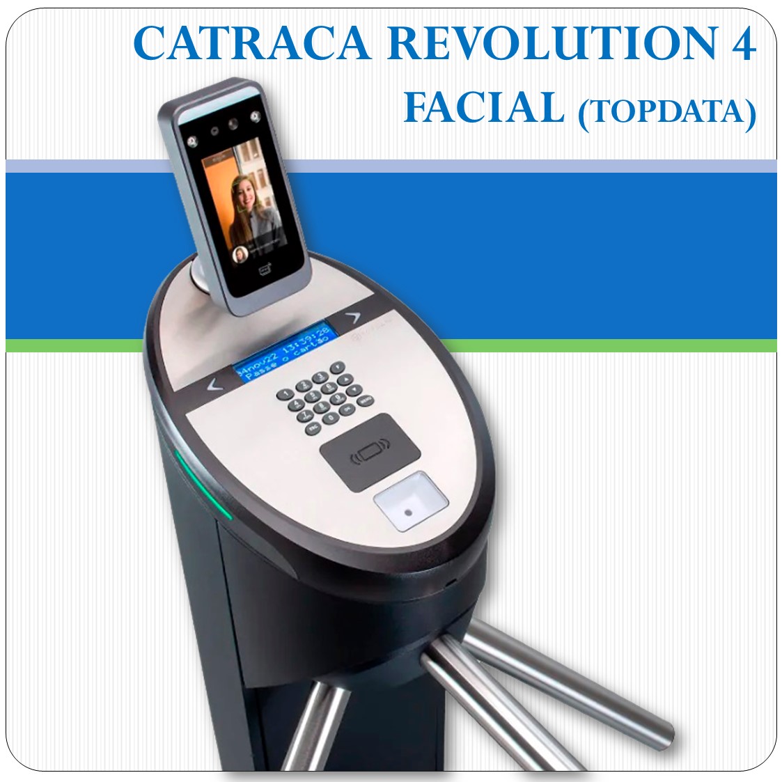 Catraca Revolution 4 Facial - Topdata