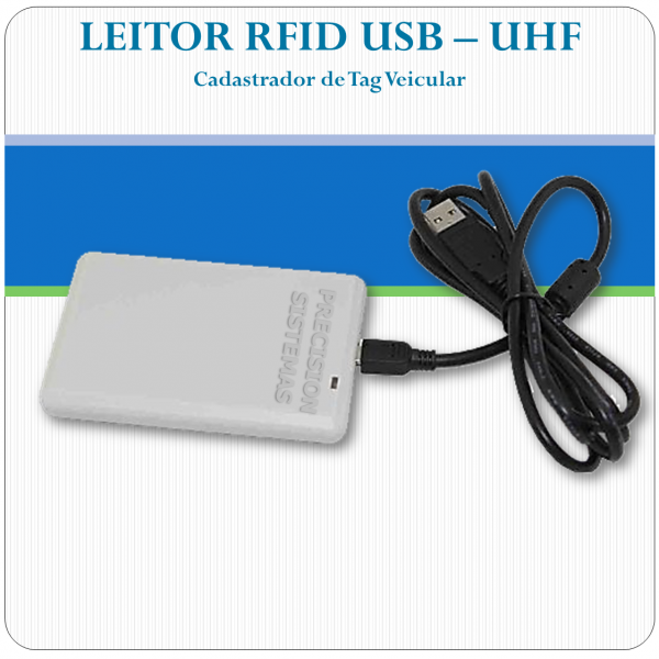 Leitor e Gravador RFID USB - UHF