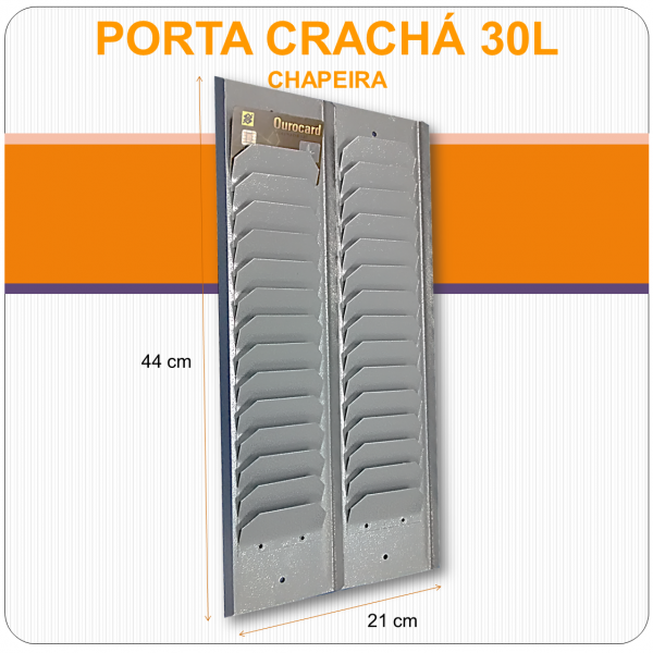Porta Crachás 30 lugares - Chapeira 