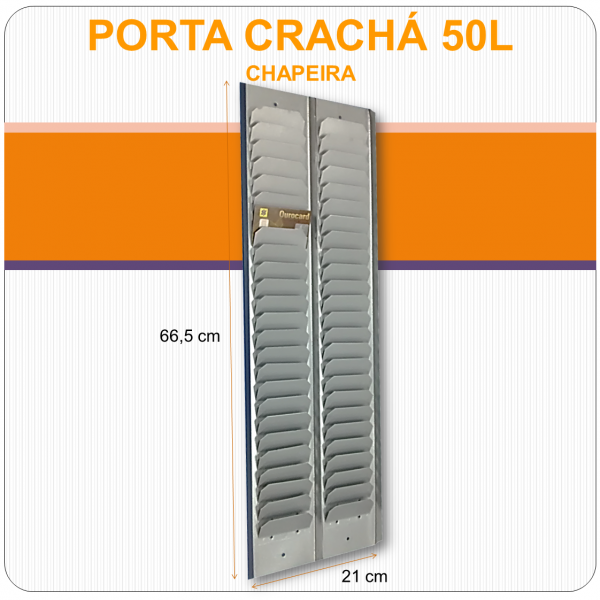 Porta Crachás 50 lugares - Chapeira 