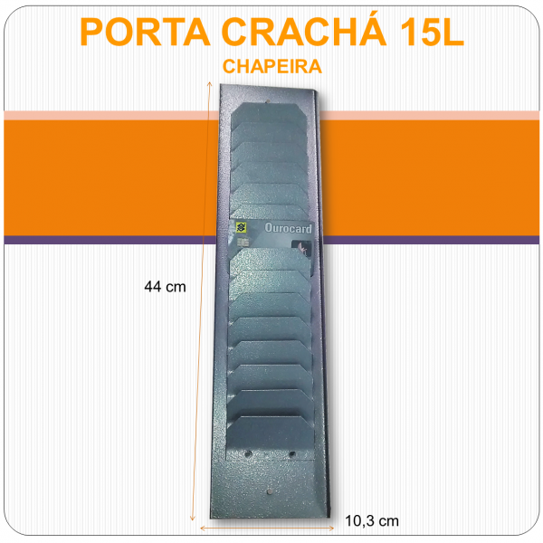 Porta Crachás 15 lugares - Chapeira